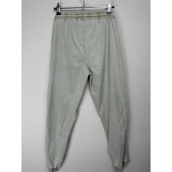 ZARA X-Small Beige Drawstring Joggers Sweatpants Pants Sports Athleisure - Picture 11 of 13